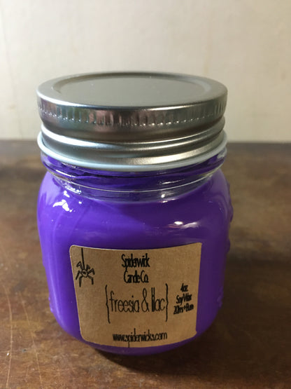 Freesia and Lilac Soy Candle 4 oz.