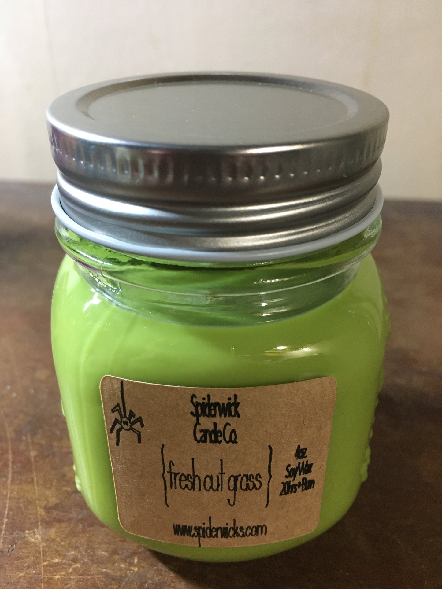 Fresh Cut Grass Soy Candle 4 oz.