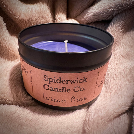 Lavender & Sage Soy Candle 4 oz.