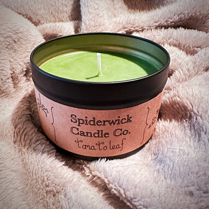 Tomato Leaf Soy Candle 8 oz.